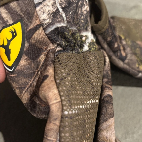 Mossy Oak Country DNA Blocker Shield, fleece gloves,S3 antimicrobial,touch tech - Picture 5 of 10